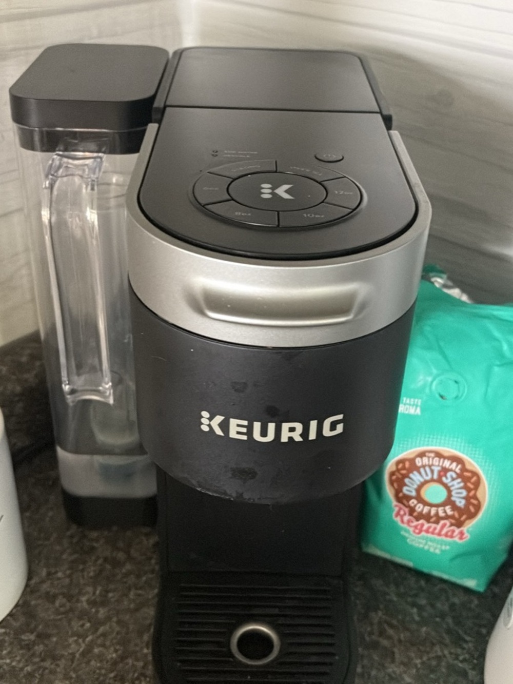 Keurig Single-Serve Coffee Maker in Black and Silver